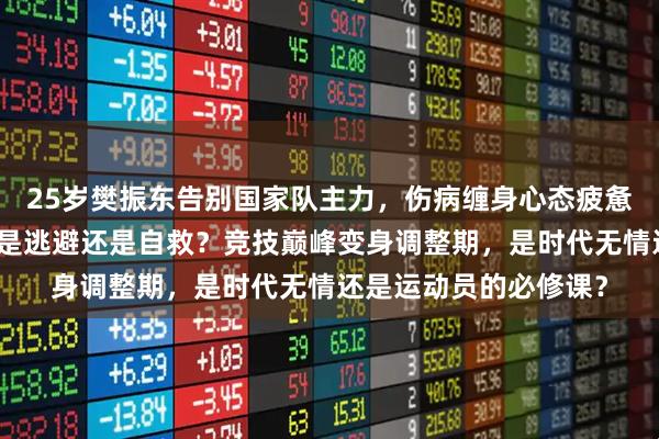 25岁樊振东告别国家队主力，伤病缠身心态疲惫，转战德甲为的到底是逃避还是自救？竞技巅峰变身调整期，是时代无情还是运动员的必修课？
